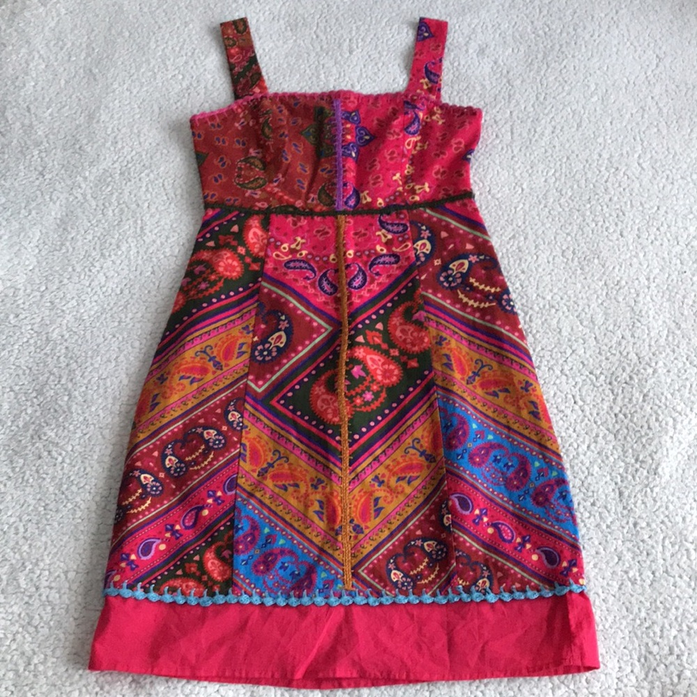 FARM Rio colorful bandana mini dress XS - Picture 7 of 16